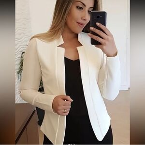 White Blazer Jacket